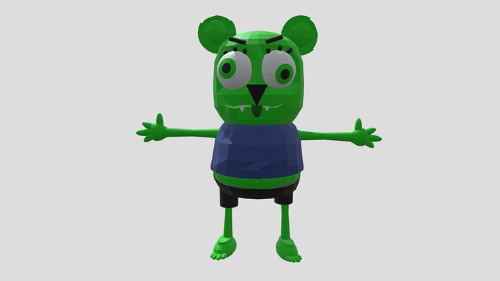 Hello Green Bear Neighbor Secret