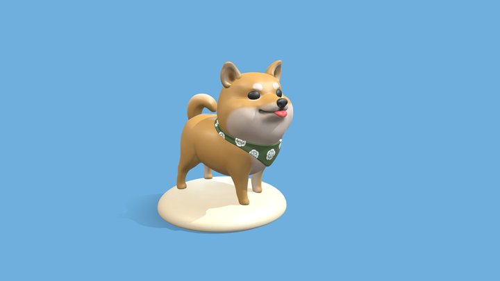 doggy_shiba 3D Model