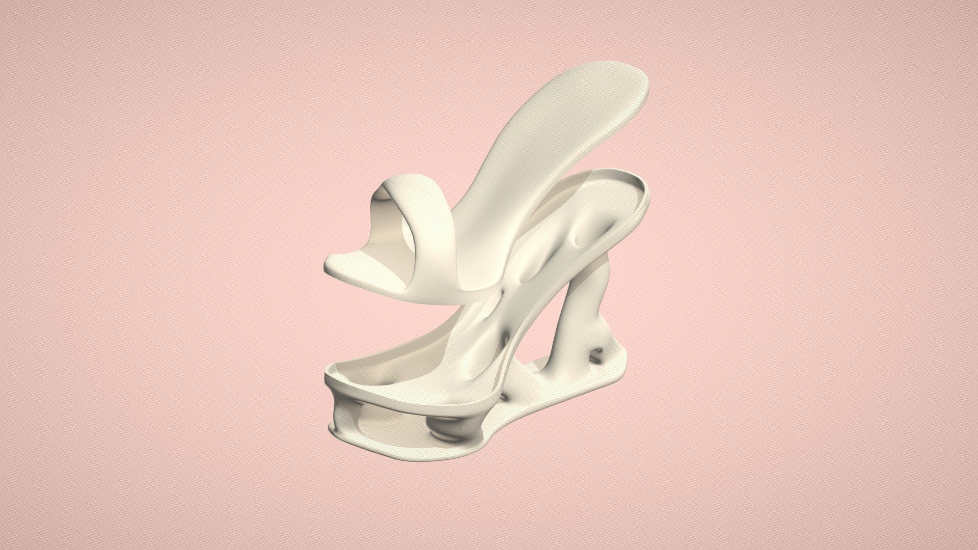 The Mycelium Shoe ( parts open)
