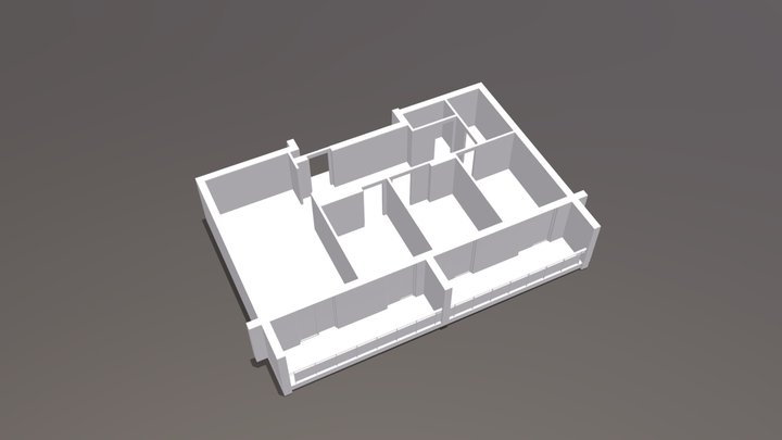 Plan de vente 3D 3D Model