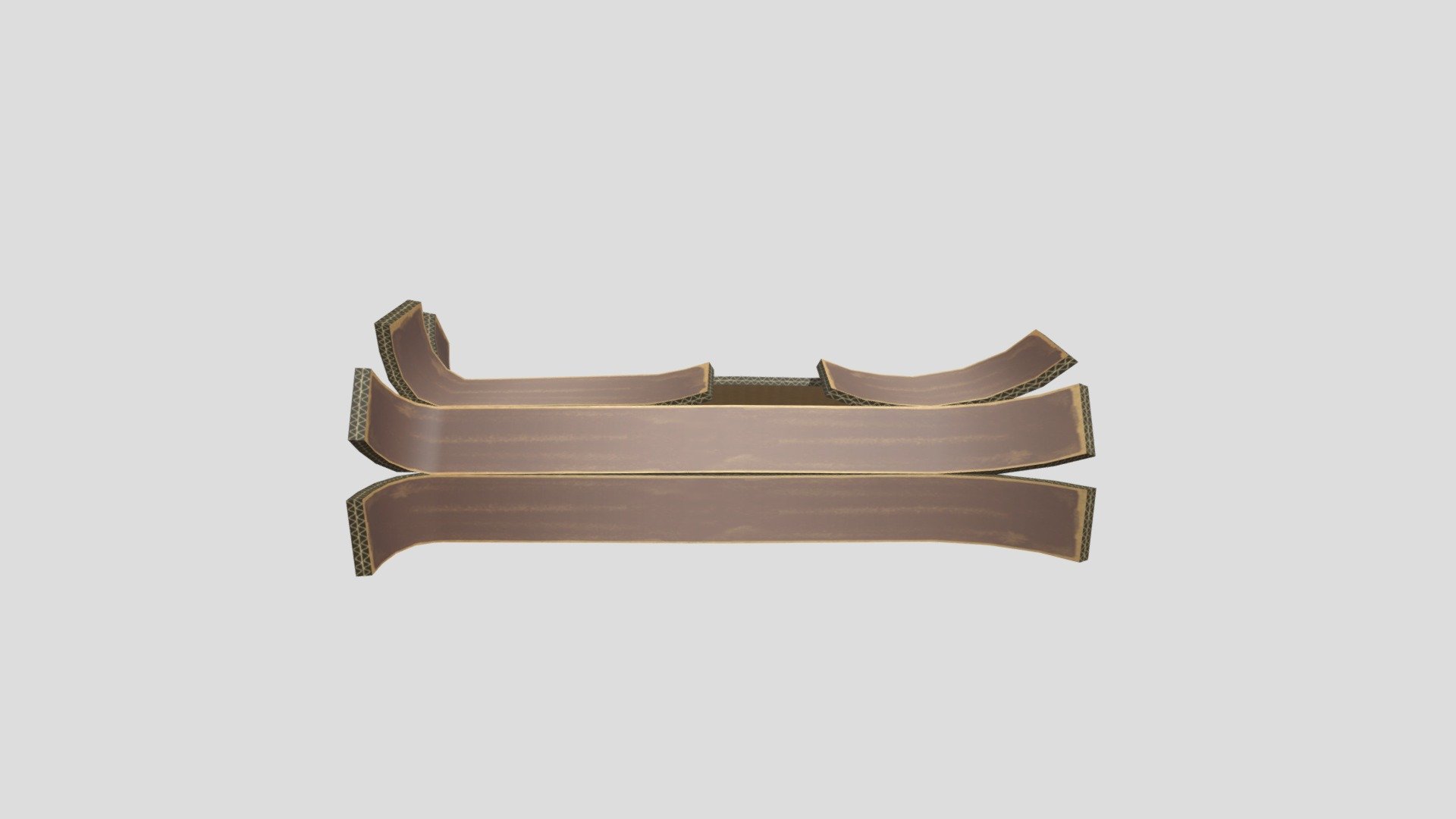 Cardboard Open Tree Trunk