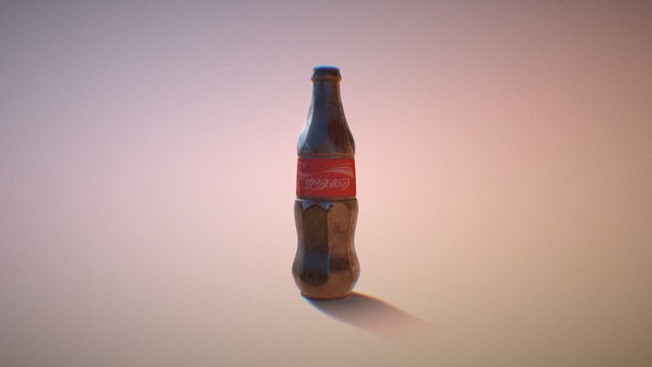Faulty Coke Bottle 3D Model