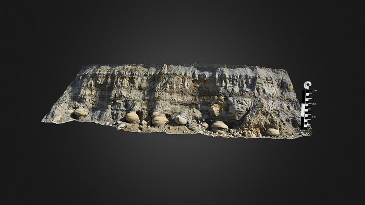 Osmington Mills 2, Dorset 3D Model