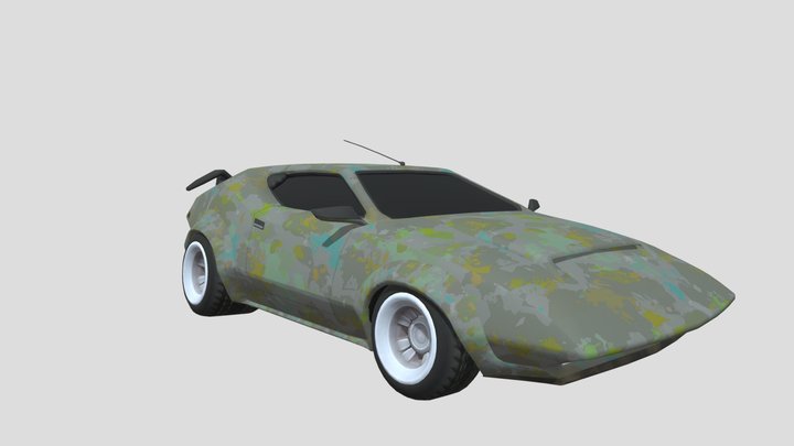 whiplash custom style 3D Model