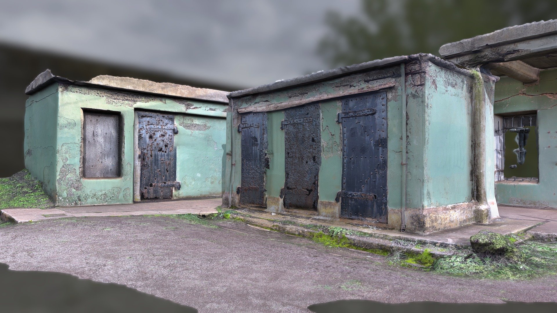 Battery Mendel Bunker Scan