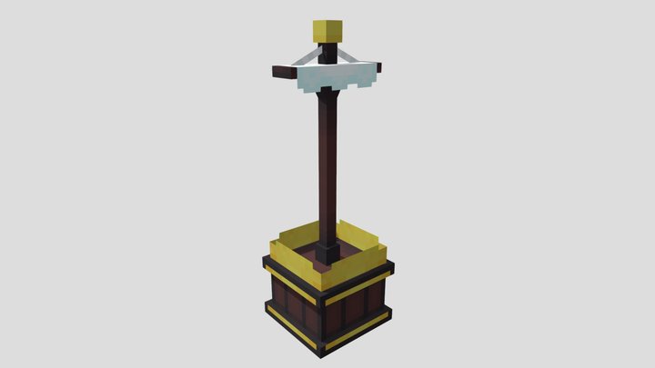 Default banner 3D Model