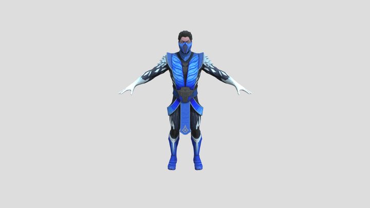 Injustice 2 - Sub-Zero 3D Model