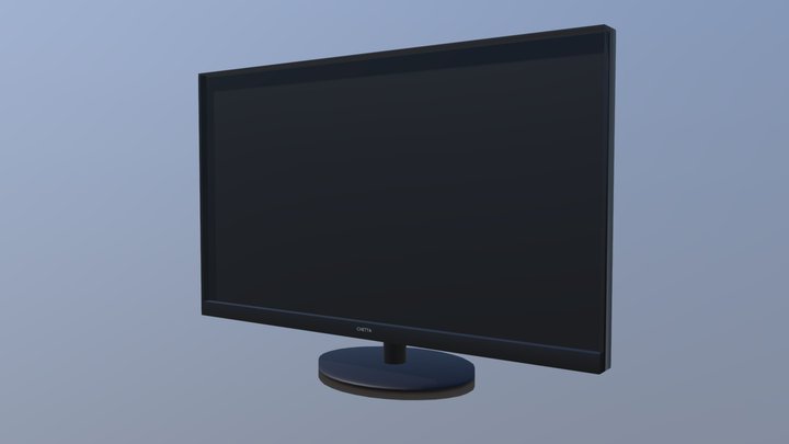 LCD Monitor 3D Model