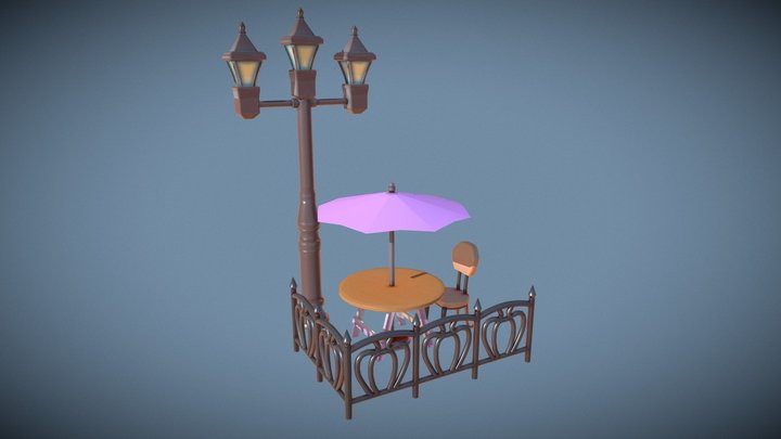 Classical Props 3D Model