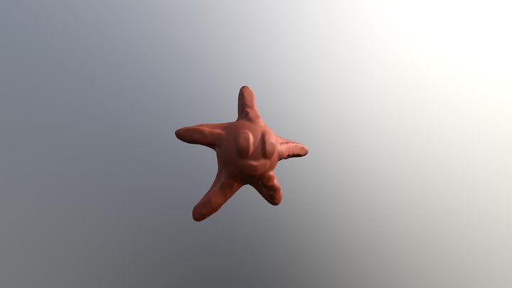 alicia sea star 3D Model