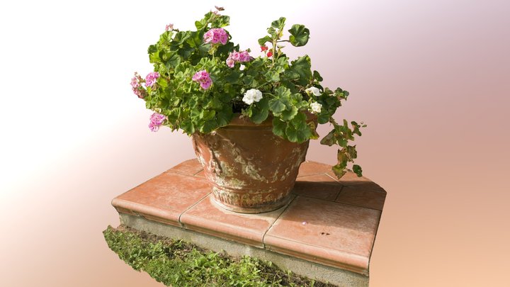 Flower vase terracotta – Modello 3D gratuito STL