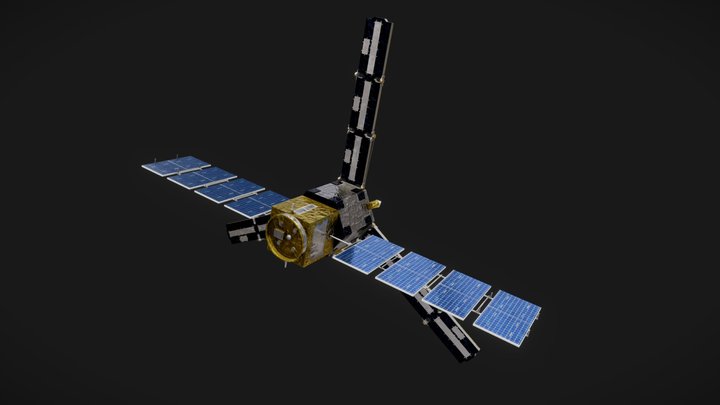 SMOS Satellite 3D Model