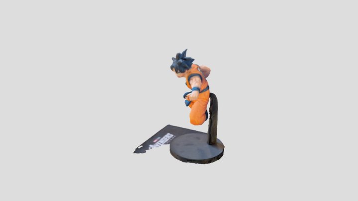 Goku figure scan 3D Model