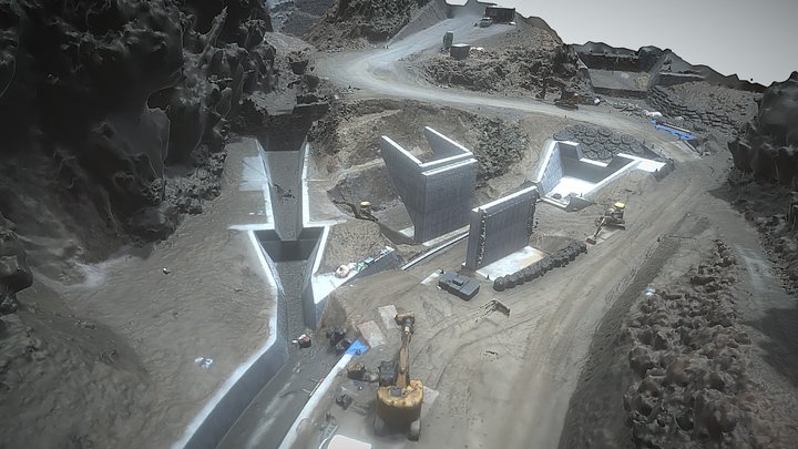 R7＿寒水川砂防渓流保全工工事（上流２工区）05 3D Model