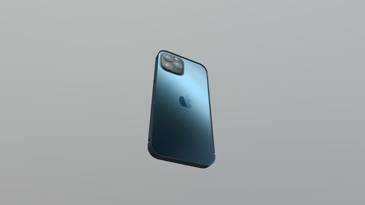 iPhone12 3D Model