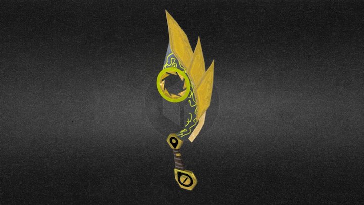 Tempest Sword 3D Model