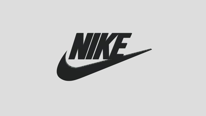 Nike Logo 3D Model