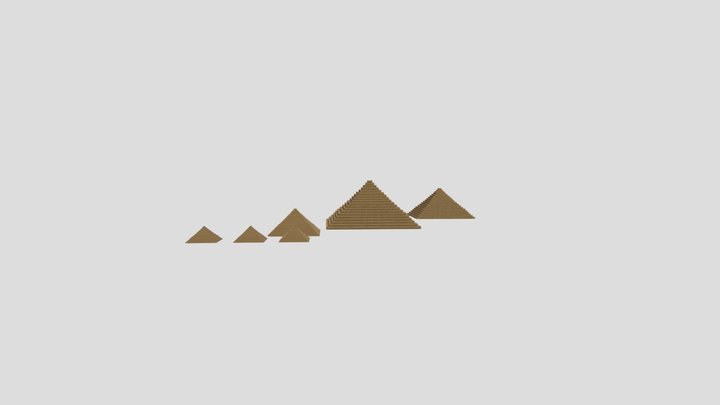 The Pyramids 3D Model