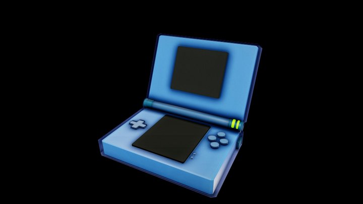 Nintendo Ds Lite 3D Model