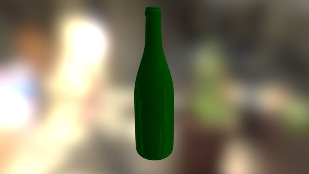 Botella Vino Mas Transparente