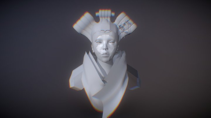 geisha bot 3D Model