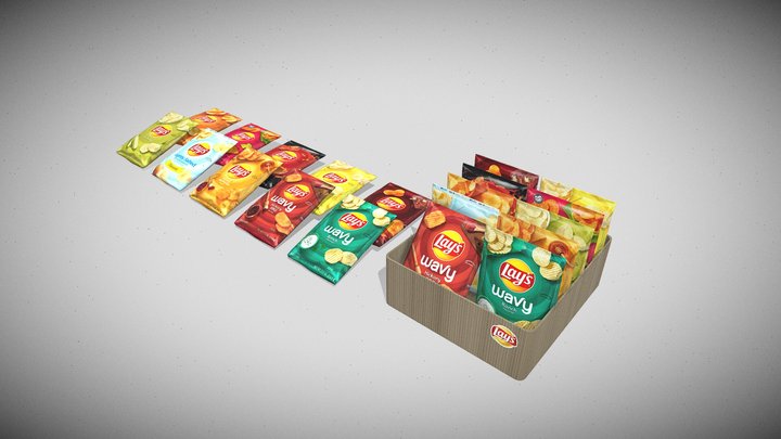 Multi_Full_Lays_All_Sorts 3D Model