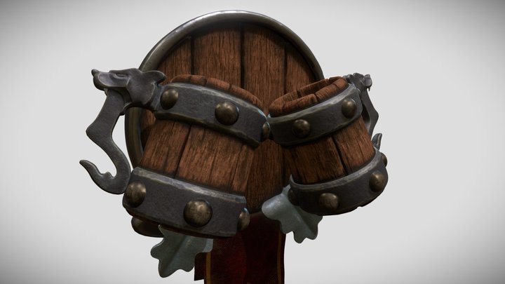 Medieval Mug 3D Model