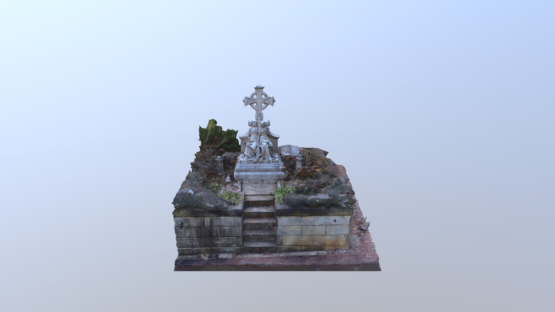 Oakland Cemetery - Neal Monument