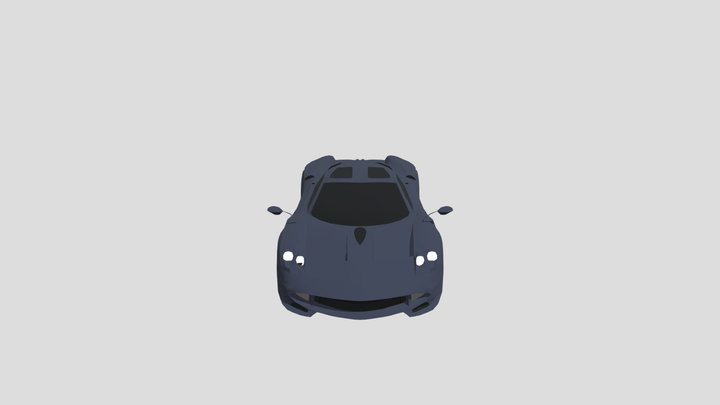 Pagani Huayra Codalunga 3D Model