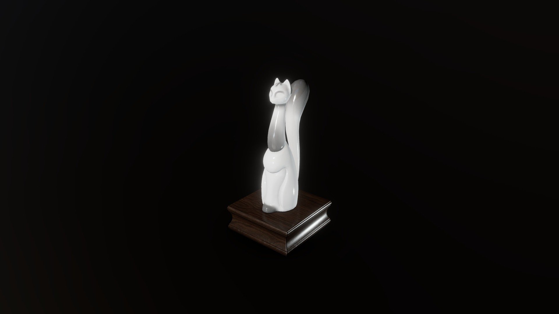 Porcelain Cat