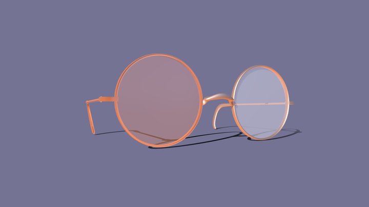 Glasses 3D Model