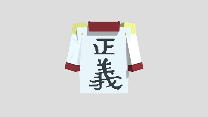 Akainu's Cloak 3D Model
