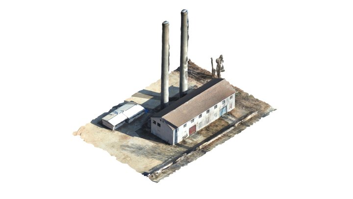 Camp Market(ASCOM CITY) Bldg 1924 3D Model