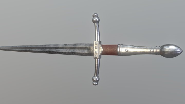 Warden Sword from For Honor 3D Model