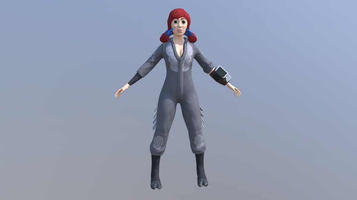 Fallout Girl – Free 3D Model STL