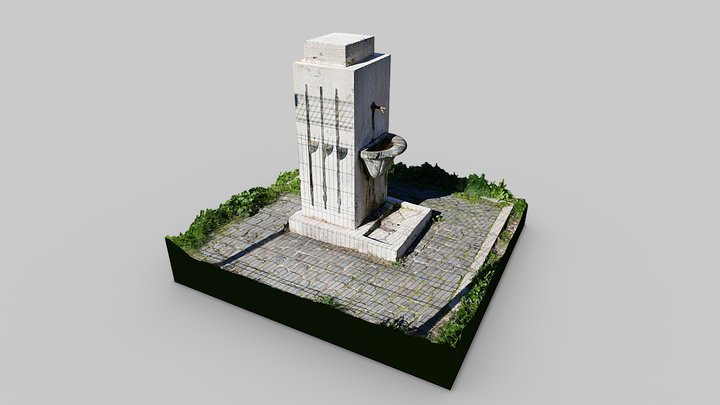 Terme Di Traiano Park Drinking Fountain 1 – Modello 3D gratuito STL