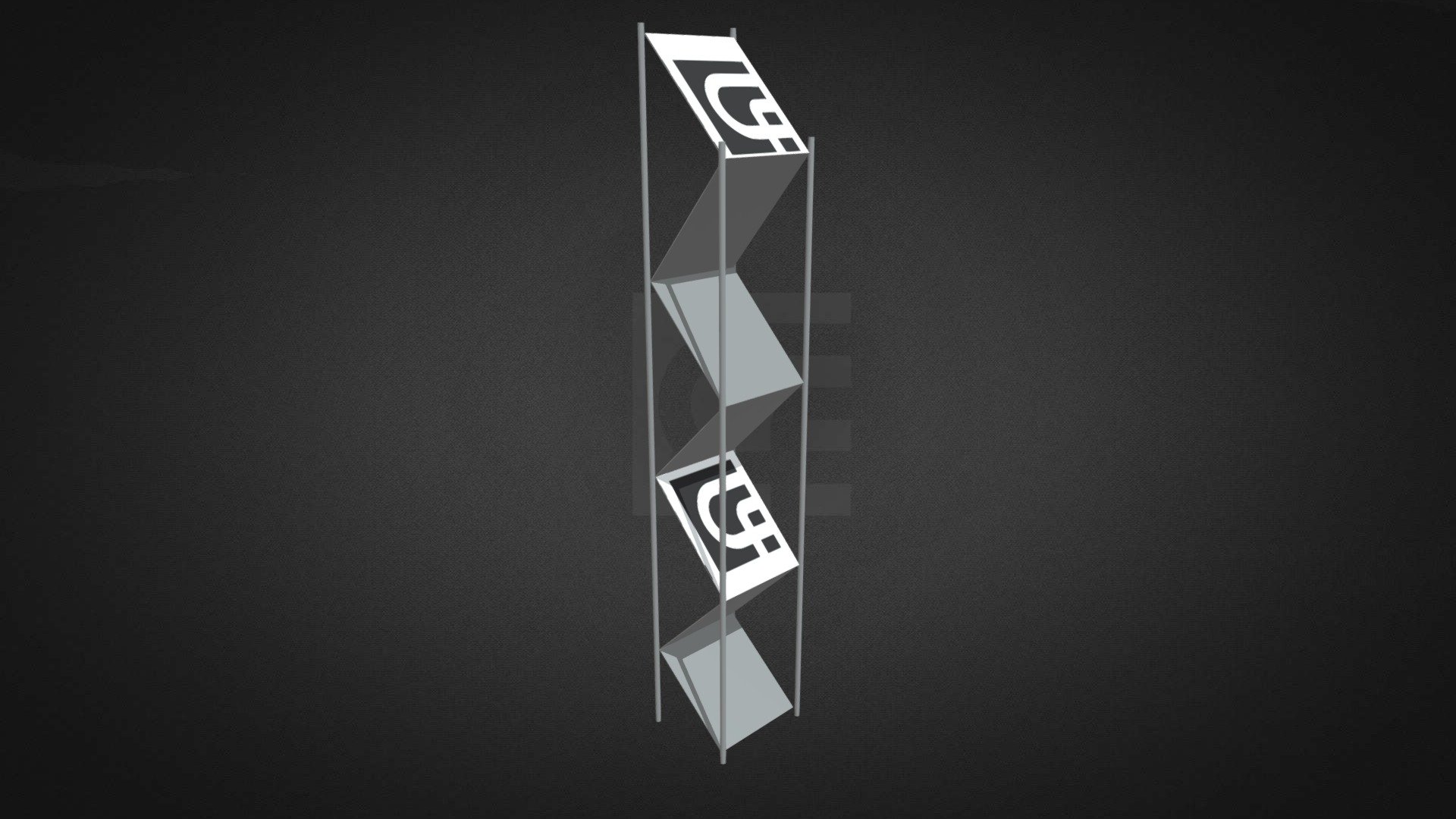 Literature Stand Hire — Sketchfab embed 3D viewer