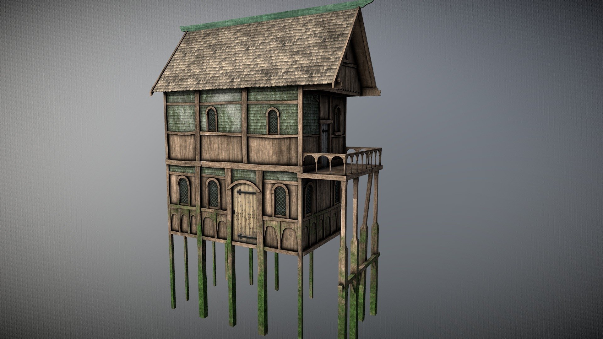 Medieval lake village - House 2