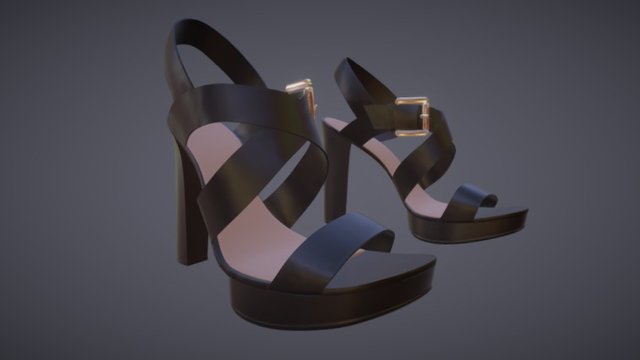 Michael Kors Shoes 3D Model