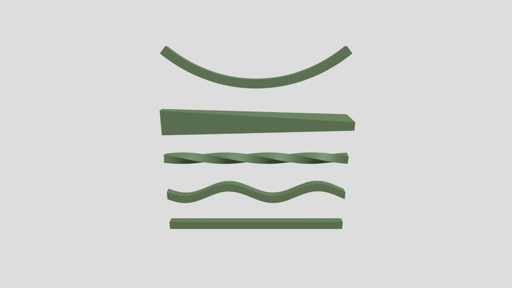 Linear Not Linear 3D Model
