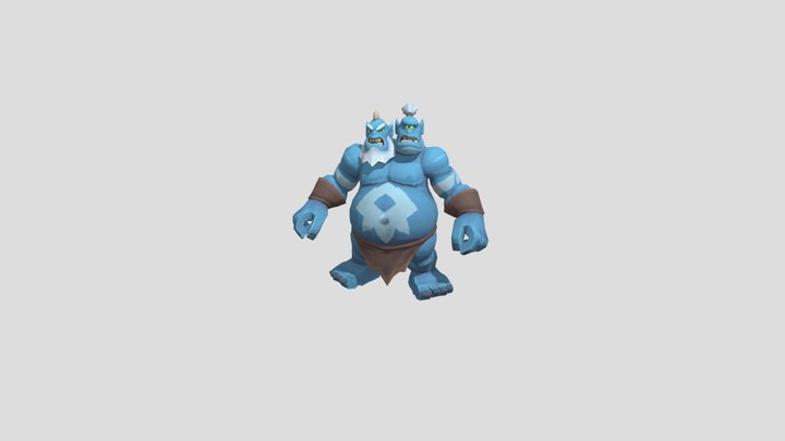 Ogre Mage 3D Model