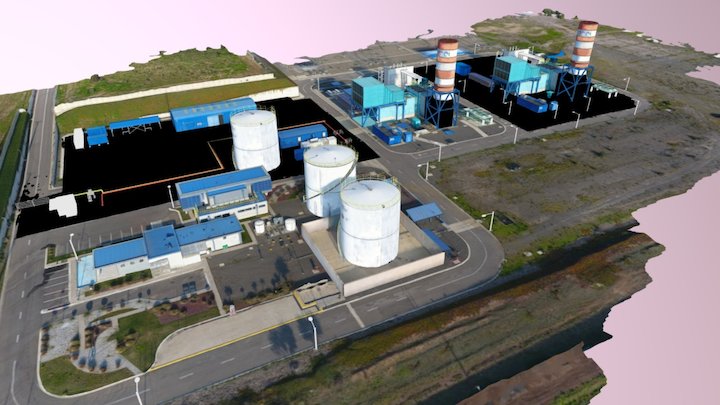 Central Quintero 3D Model