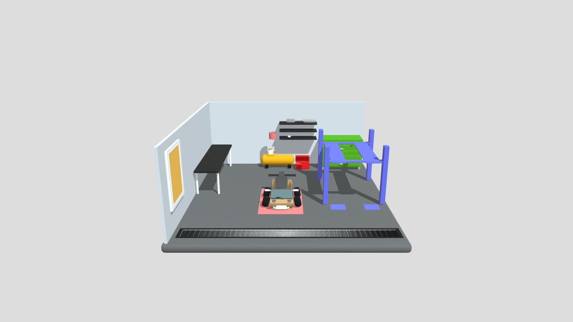 Dream Garage 2 - 3D model by syathra [45c4087] - Sketchfab