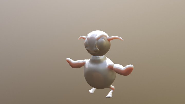 Alien Guy 3D Model