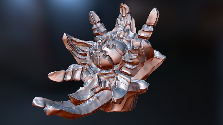 Eye Of The Sacret Janubiah 3D Model