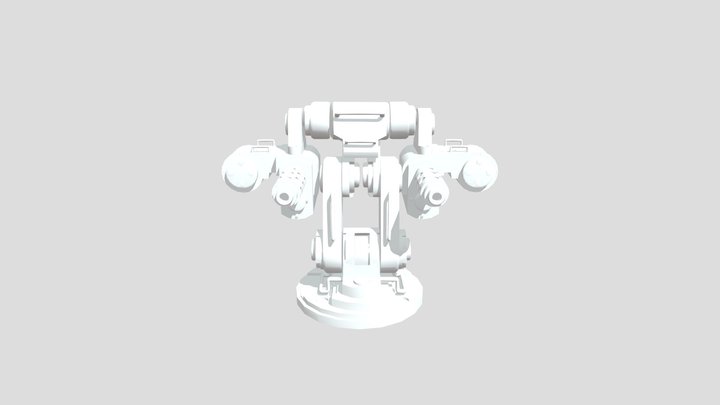 Turret 3D Model