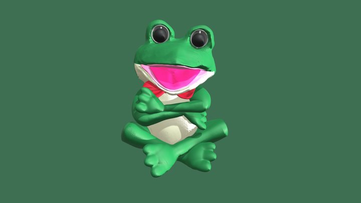 Froggy Tunes 3D Model
