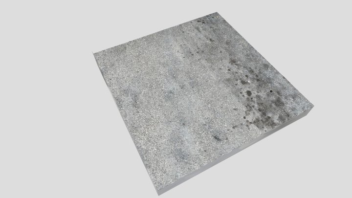 Concrete Parking 3D Model