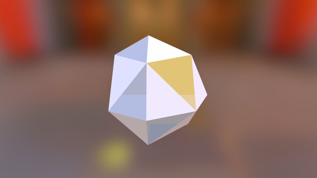 Icosatrihedron With 3 Affine Heptagons