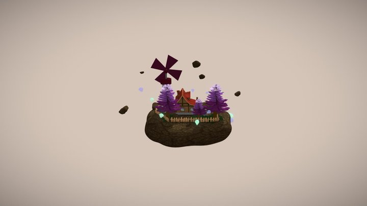 casa fantasia 3D Model